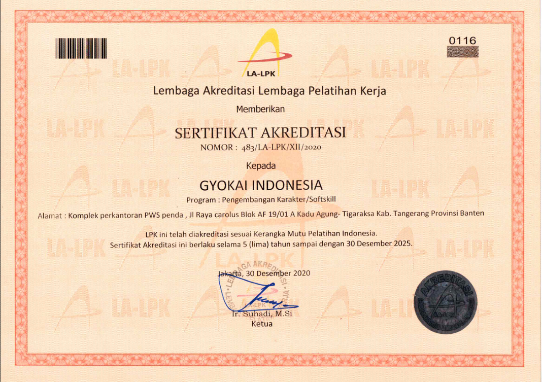 Certificate 1